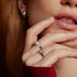 Silver Celestial Chunky Ring